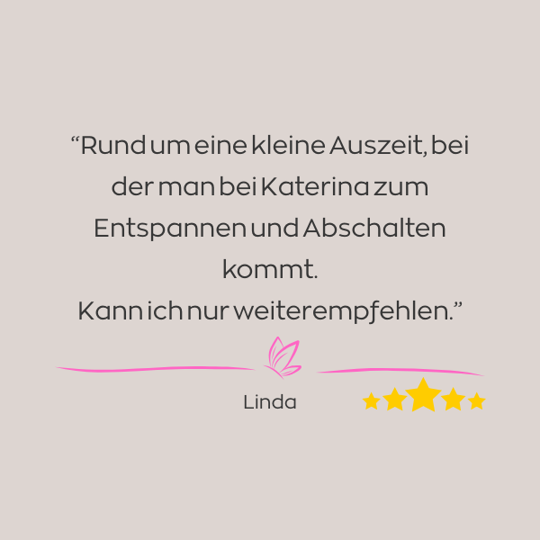 5-Sterne-Kundenbewertung bei Zauberhaft Kosmetik – Feedback 1